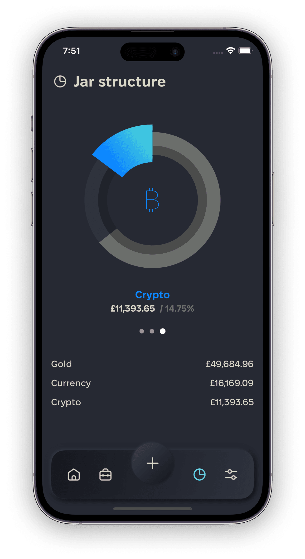 savings jar app screenshot